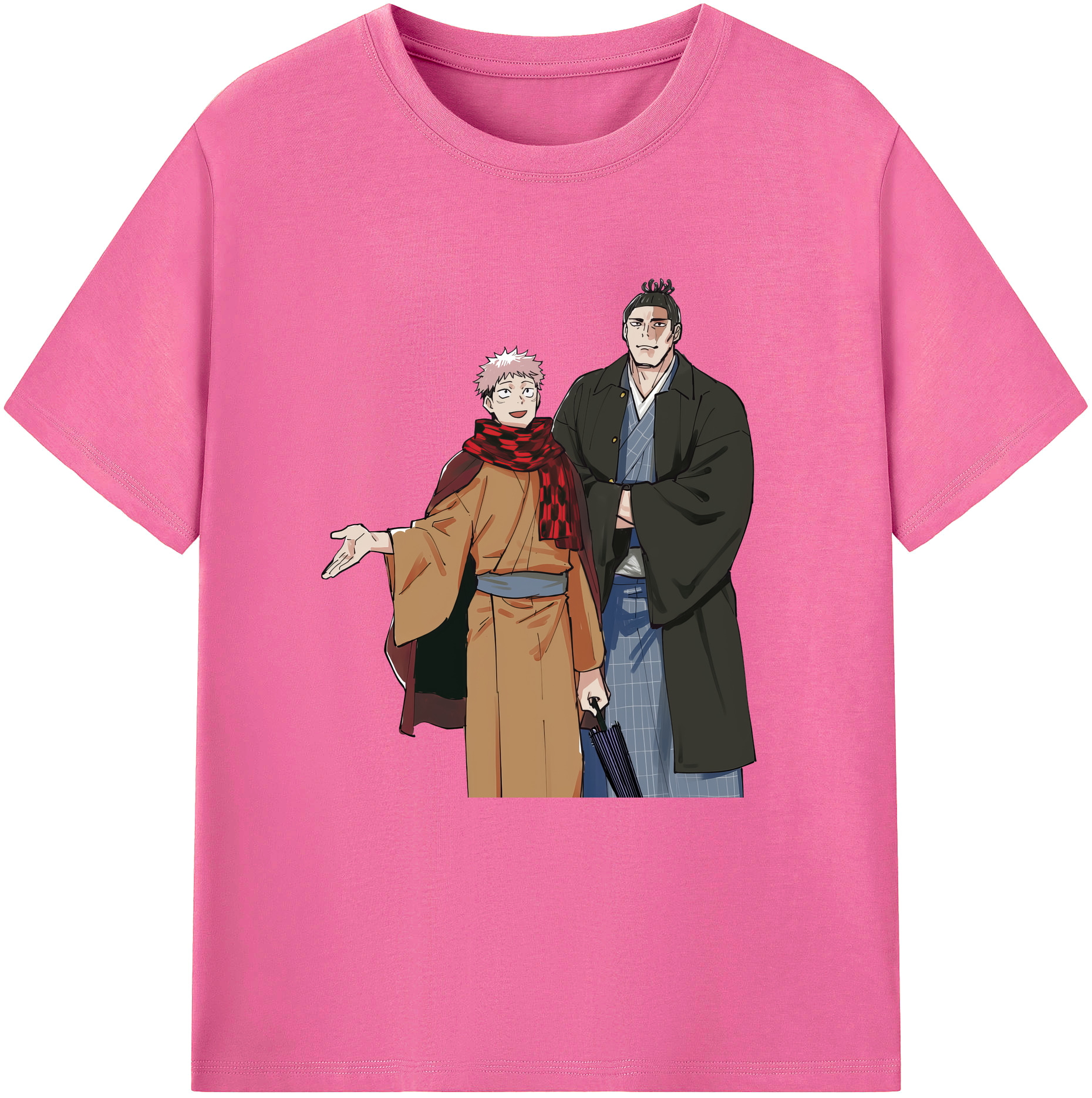 （画像用） 呪術廻戦 Jujutsu Kaisen レディースカジュアルプリントTシャツ（綿100％）